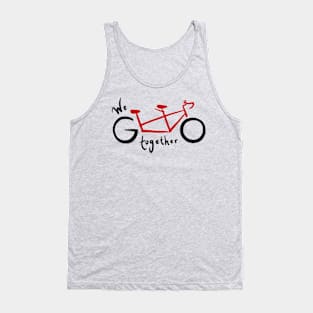 We go together - red Tank Top